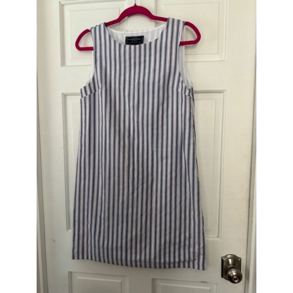 Striped Sleeveless Mini Dress
